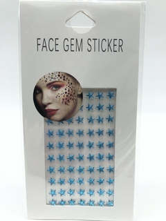 face gems sticker estrella en internet