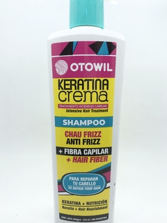 Keratina Crema Shampoo Reparador 250g Otowil