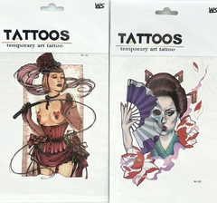 stickers tattoo (variedad de dibujos)