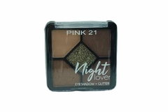 EYESHADOW+GLITTER NIGHT LOVER PINK21 CS4312 - tienda online