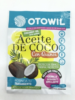 protector termico con aceite de coco otowil