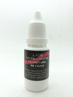 Neutralizante para laminado de ceja lash