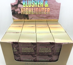 Miss lara blusher y highlight