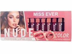 KIT LABIAL NUDE X12 MISS EVER