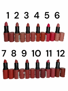 LIPSTICK 12 COLORES KARITÉ - comprar online