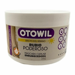 MASCARA CAPILAR ENRUBIECEDORA RUBIO PODEROSO OTOWIL 250G