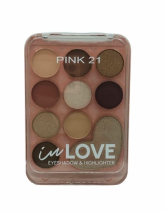 SOMBRA OJOS Y ILUMINADOR LOVE PINK21 CS4395 - comprar online