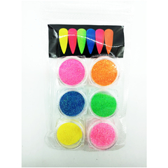 Glitter para Uñas x6 - comprar online