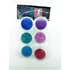 Imagen de Glitter para Uñas x6