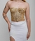 Corset shine Dourado