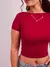 Cropped Jade vermelho - loja online