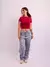 Cropped Jade vermelho - comprar online