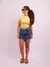 Cropped Jade amarelo - comprar online