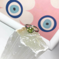 Anillo de peridoto - JaniBanhi - Boutique Mistica