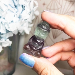 Mini buda de fluorita