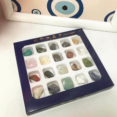 Colección de minerales 20 piezas tamborileado - comprar en línea