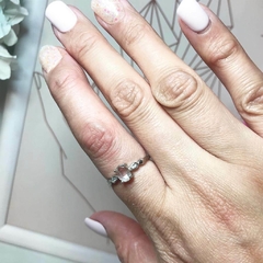 Anillo Hérkimer plata - comprar en línea