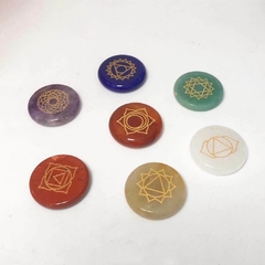 Set 7 chakras en cuarzo - comprar en línea