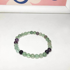 Pulsera de fluorita