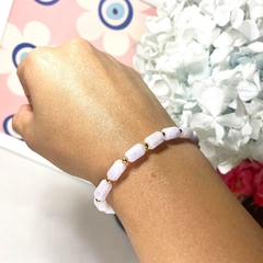 Pulsera jade lavanda