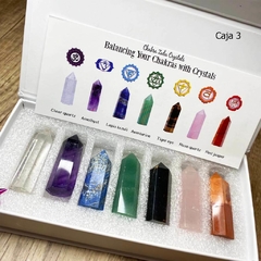 Set obelisco 7 chakras - online store