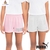 Kit com 2 shorts PUMA rosa e cinza