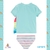 Conjunto camiseta e calcinha UV unicórnio - comprar online