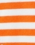 Macacão Carter’s em plush listrado laranja - comprar online