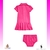 Vestido polo da Polo Ralph Lauren c/ calcinha rosa - comprar online