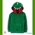 Casaco Carter’s fleece verde dinossauro