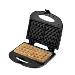 Waflera Electrica Antiadherente Wafles Dulces Salados Doble - comprar online