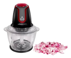 Picadora Ultracomb 600w Bowl De Vidrio 1.2lts 600w Pc-6800