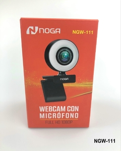 Webcam NOGA con Luz LED Soporte 1080 P 30 fps - comprar online