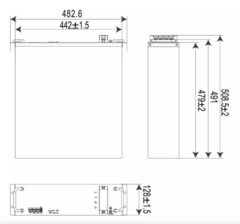 Batería Litio Growatt Hope 4.8l-c1 Lifepo4 4.8kwh 48v 100ah en internet