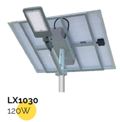 LUZ DE CALLE 120W PANEL SEPARADO