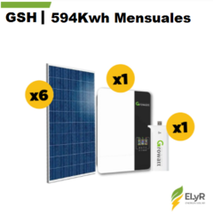 GENERA 594Kwh Mensuales !!! GENERADOR SOLAR HIBRIDO para AHORRO de ENERGIA |