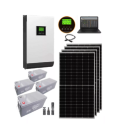 Kit Solar Híbrido AUTOINSTALABLE H5 Campo 5