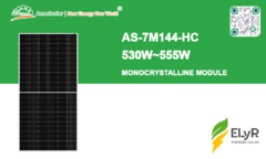 Panel Solar 550W 144C MONOCRISTALINO Amerisolar USA Co - comprar online