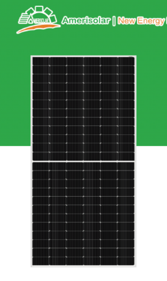 Panel Solar 550W 144C MONOCRISTALINO Amerisolar USA Co