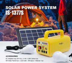 GENERADOR SOLAR PARA CAMPING