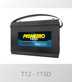 Bateria SOLAR PIONEIRO BR AGM 12V 115 Ah Libre de Mantenimiento