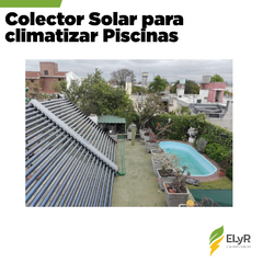 Climatizacion SOLAR PREMIUM para Piscinas 50T en internet