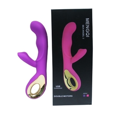 VIBRADOR PUNTO G CLITORIS RECARGABLE MULTIFUNCION SEXANGEL - FlyClub