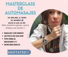 MASTERCLASS ONLINE AUTOMASAJES