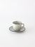 Set x6 Taza de Café con Plato Pedra Grey 90 ml - comprar online