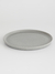 Plato Postre Porcelana Fushion Grey Gris 23 cm 6 Piezas - comprar online