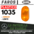 LENTE DE FARO - BAIML - 1035 - AMBAR - ( PLASTICO )