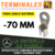 TERMINALES ORO - CABLES DE BATERIA - (70 MM)