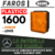 LENTE DE FARO - BAIML - 1600 - AMBAR - ( PLASTICO )