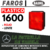 LENTE DE FARO - BAIML - 1600 - ROJO - ( PLASTICO )